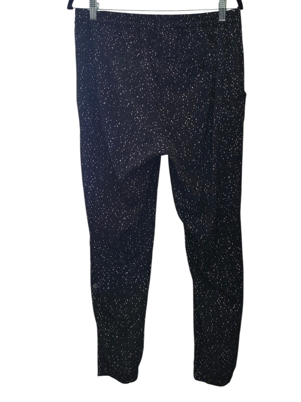 Lululemon Large Sz 14 Women’s Joggers With Pockets Speckled Athleisure Leggings - Picture 6 of 9
